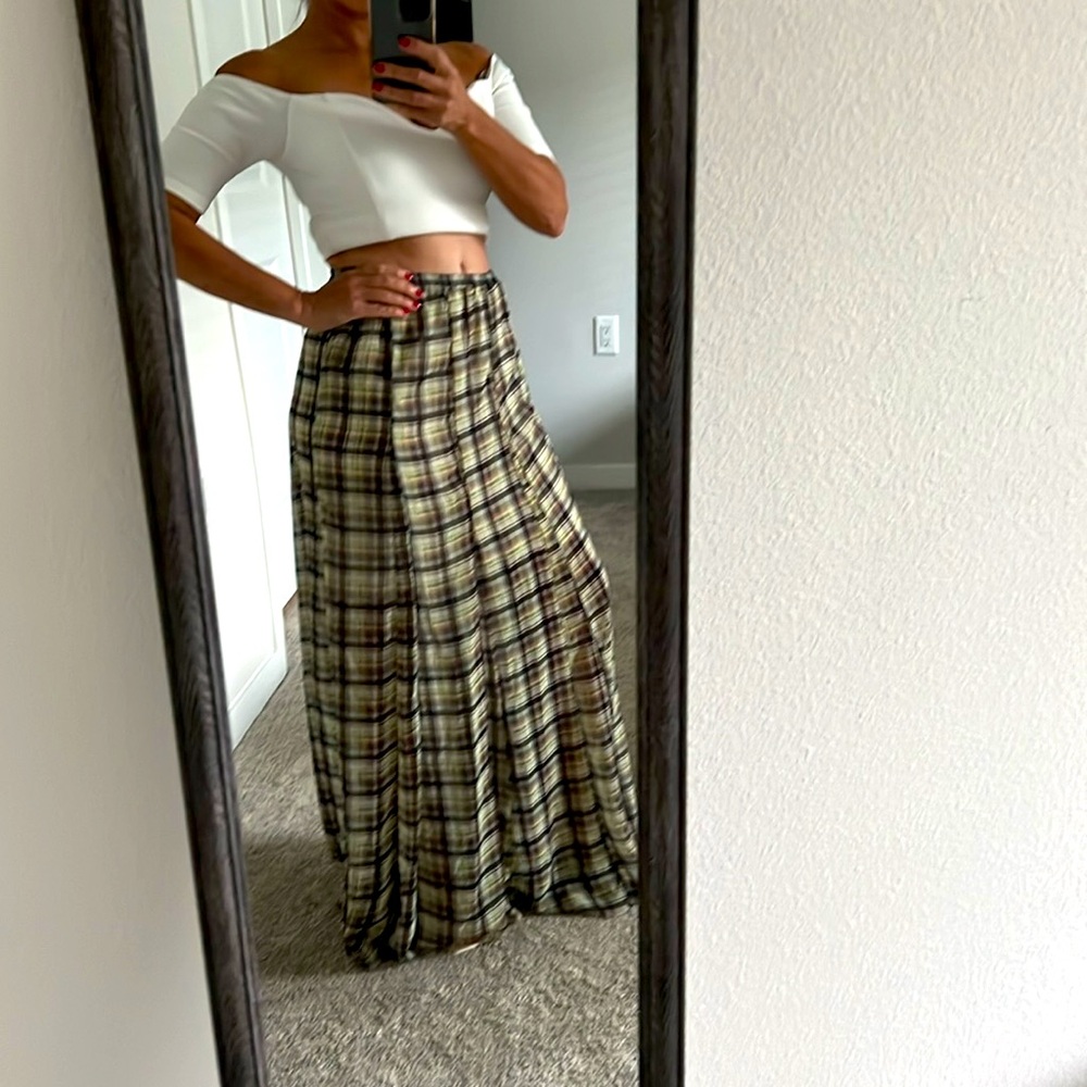 Rustic Charm: Western-Inspired Maxi Skirt